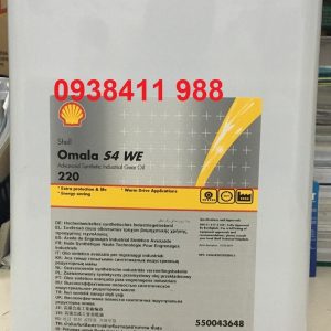 Dầu Bánh Răng Tồng Hợp Shell Omala S4 WE 220
